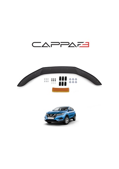 Nissan Qashqai 2017-2021 Yıl Aralığı Uyumlu Kaput Rüzgarlığı 3mm