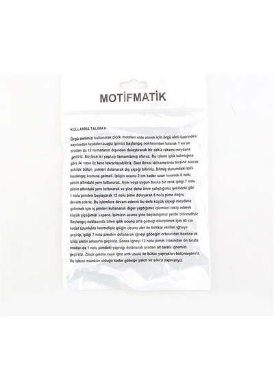 Abarta Motifmatik Motif Yapma Aparatı 10 Cm