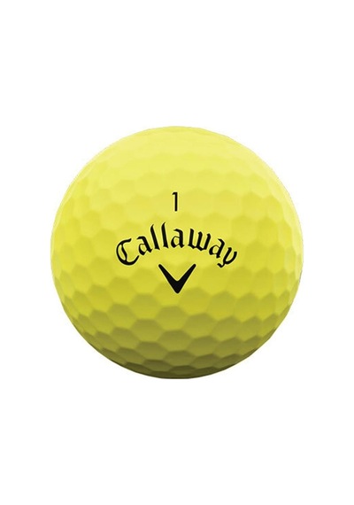 Callaway Bl Cg Supersoft Yellow Golf Topu - 3lü Karışık