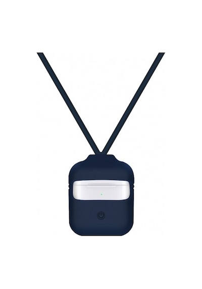 Blogy Apple Uyumlu AirPods İle Silikon Kılıf Blue Horizon