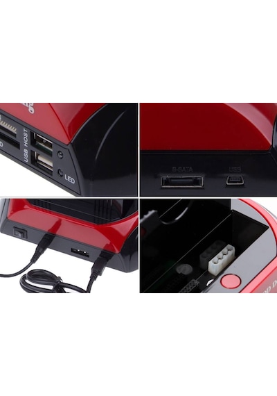 4211 3.5 2.5 Usb Ide Sata Esata Hdd Hard Disk Masaüstü Dock Stand