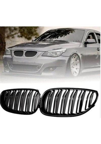 Bmw 5 Serisi E60 M5 Ön Panjur Siyah 2002-2009