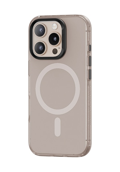 Apple Uyumlu iPhone 16 Pro Max Kılıf Magsafe Şarj Özellikli Yeni Seri Benks Lucid Armor Kapak Gold