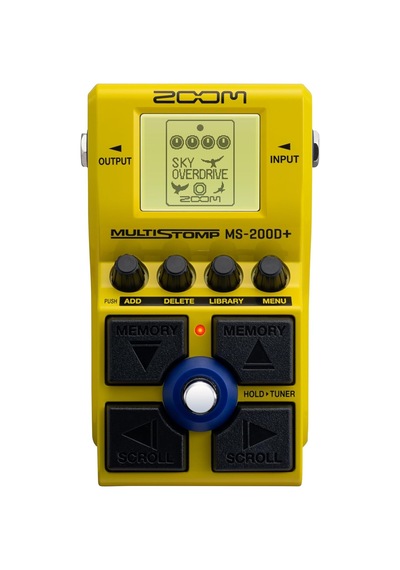 Zoom Ms-200d+ Multistomp Drive Pedal