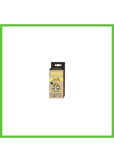 M-pets Geri Dönüştürülmüş Malzemeden Yapılı Limon Kokulu Köpek Dışkı Toplama Poşeti 4x15 Yaprak Dmc