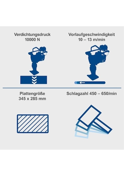 Scheppach VS1000 Vibrasyonlu Tokmak - 3908301915