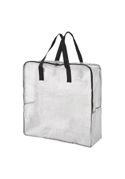 Ikea Dımpa Saklama Çantası, Dayanıklı Ve Şeffaf 65x22x65 Cm Temizlemesi Kolay - Sadece Durulayın Ve Kurulayın