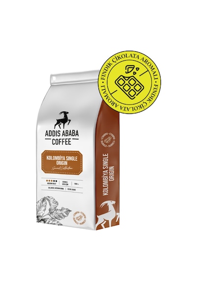 Addis Ababa Coffee Kolombiya Single Origin Kahve 1 KG Filtre Kahve