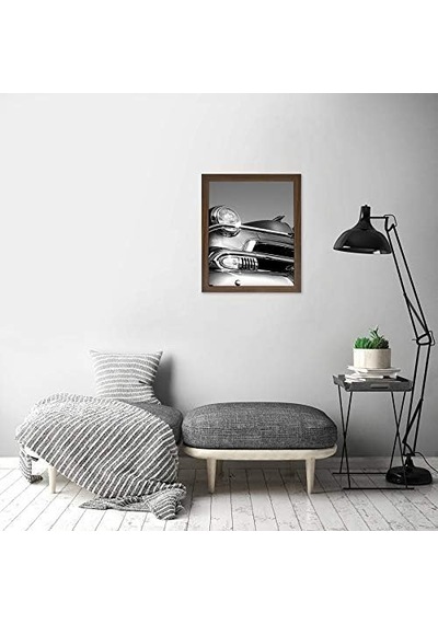 Cilalı Pleksiglaslı 18x24 Poster Çerçevesi - Epik Koleksiyon - Ahşap Galeri Duvar Çerçeveleri - Duvar Sergileme İ