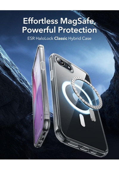 Esr Apple Uyumlu iPhone 17e Halolock Magsafe Classic Hybrid Silikon Kılıf Çok Renkli