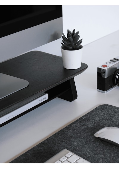 Küçük Monitör Standı Ceviz