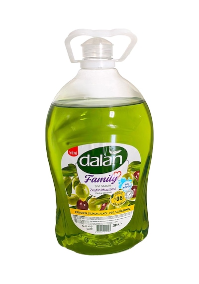 Dalan Sıvı Sabun Family Zeytin Mucizesi 3 L