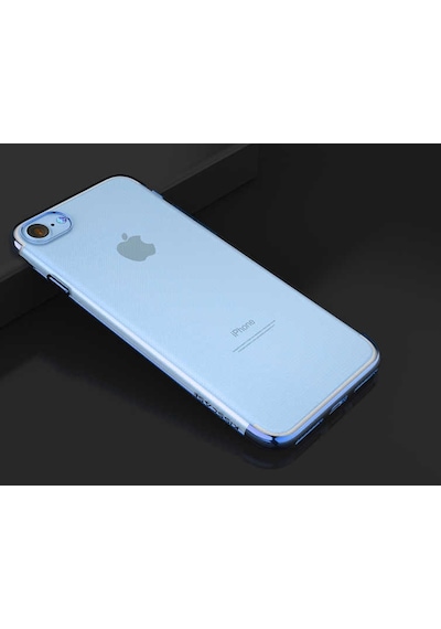 Apple Uyumlu iPhone Se 2020 Kilif Zore Dört Köseli Lazer Silikon Kilif 484243382