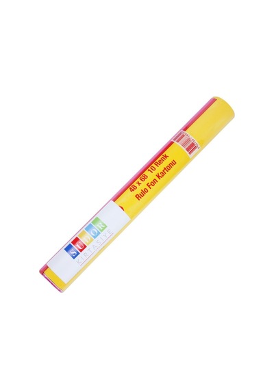 Fon Karton / Rulo 50x70 Cm 10 Renk Fk-03