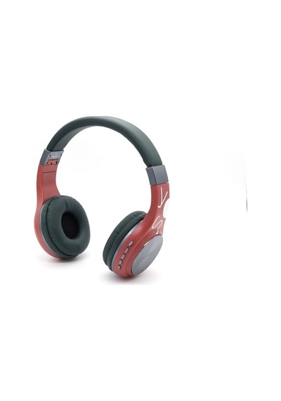Mosti SY-1607 Bluetooth Kulaküstü Kulaklık Kırmızı-Siyah