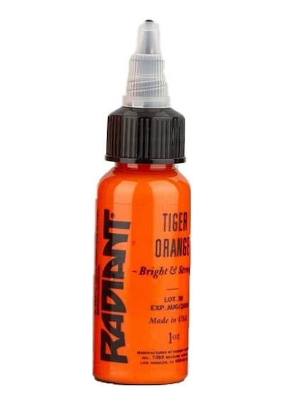 Tiger Orange - Radiant Tattoo Dövme Boyası - 1oz/30ml