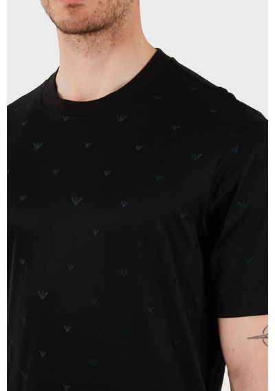 Emporio Armani Erkek T Shirt Em001400 Af10017 Fc185 Siyah SIYAH