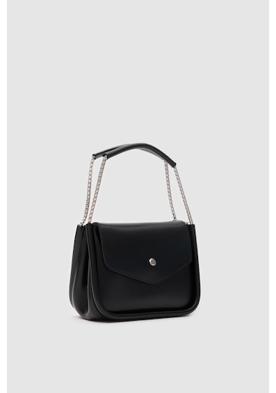 Shule Bags Soshe El Ve Çapraz Çanta Siyah Siyah
