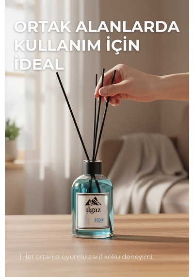 Okyanus Esintisi Bambu Çubuklu Oda Kokusu 110 Ml Red Diffuser Ocean Ortam Kokusu