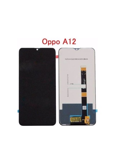 A12 Lcd Ekran Dokunmatik Çıtasız O Siyah
