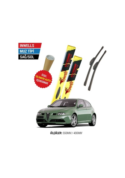 Alfa Romeo 147 İnwells Muz Silecek (2000-2005)