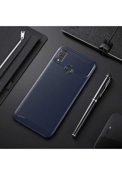 Huawei Honor 8X Kilif Karbon Silikon Case 389460282