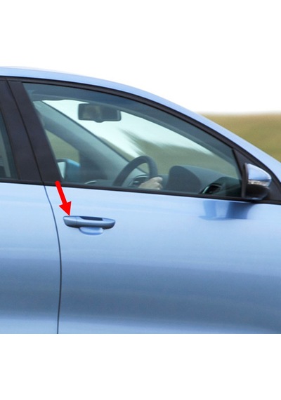 Seat Alhambra 2011-2016 Sağ Ön Kapı Kolu Kapağı Bademi 1K8837880