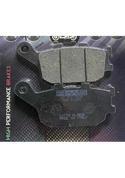 YAMAHA YZF R1 2004-2014 ARKA FREN BALATA RMS 1 TAKIM