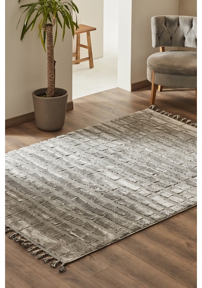 Kaşmir Halı 7/24 Moroccan Asma 80 x 150  CM Salon Mutfak Halısı Yolluk Kilim