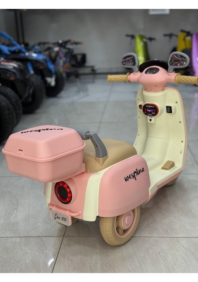 Akülü Motor 0-4 Yaş Pembe