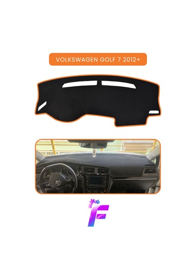 Volkswagen Golf 7 2012 2016 Torpido Örtüsü Güneşten, Isıdan, Çatlamadan Korur Tam Uyum C10