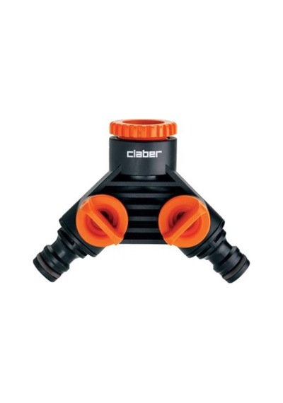Claber 8599 Çiftli Musluk Adaptörü