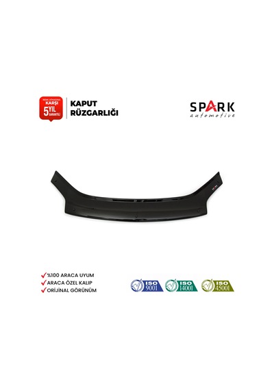 Citroen Berlingo 2004-2009 Yılı Arası Uyumlu Kaput Rüzgarlığı 3mm