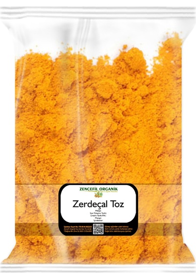 Zencefil Organik Zerdeçal Toz 100 G