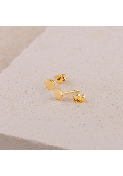 Goldkupe 14 Ayar Altın Minik Yuvarlak Küpe 0,62 Gr-1788