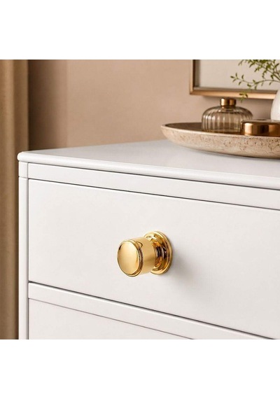 System Mobilya Kulp Tabanı Gold Altın Renk 42mm Sy0100 0042 Gl Çok Renkli
