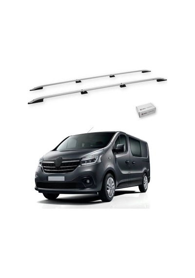 Turtle Mitsubishi Express X82 2020-2025 / Uzun Şasi Tavan Çıtası Crown Gri