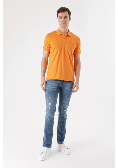 Oranj Basic Düz %100 Pamuk Slim Fit Dar Kesim Kısa Kollu Polo Yaka Tişört 99yc018011450 Oranj Turuncu Oranj Basic Düz %100 Pamuk Slim Fit Dar Kesim Kısa Kollu Polo Yaka Tişört 99yc018011450 Oranj Turuncu