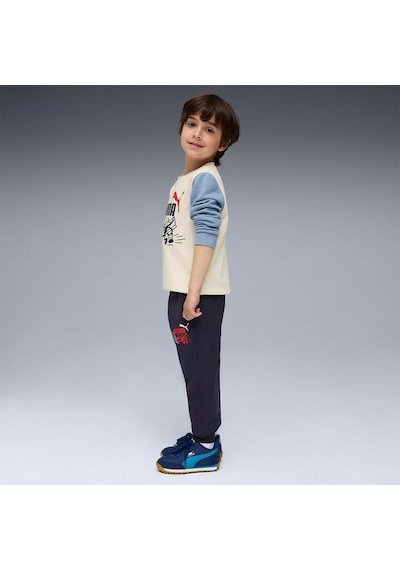 Puma Little Runners Çocuk Siyah Eşofman Altı Siyah