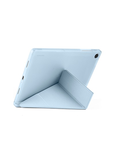 Samsung Galaxy Tab A9 Plus / A11+ Uyumlu Üçgen Standlı Uyandırma Fonksiyonlu Tablet Kılıfı Kapaklı Kılıf Samsung Galaxy Tab A9 Plus / A11+ Uyumlu Üçgen Standlı Uyandırma Fonksiyonlu Tablet Kılıfı Kapaklı Kılıf