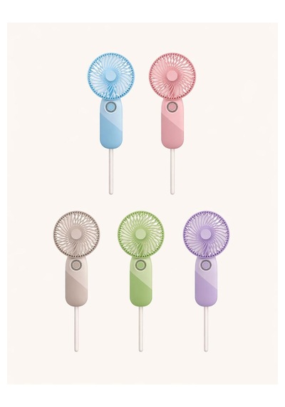 Taşınabilir Mini Fan Usb Şarjlı El Vantilatörü 3 Kademeli Sessiz Vantilatör
