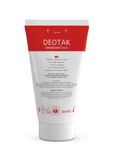 Deotak Krem Deodorant Classic 35 Ml X 4 Adet