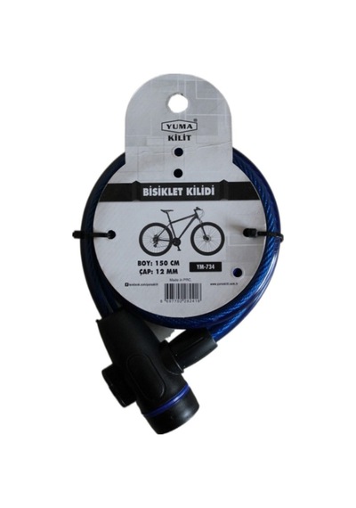 Yuma Ym- 734 150cm Mi Bisiklet Kilidi