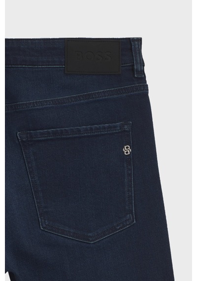 Boss Pamuk Karışımlı Slim Fit Normal Bel Jeans Erkek Kot Pantolon 50566914 403 Lacivert Boss Pamuk Karışımlı Slim Fit Normal Bel Jeans Erkek Kot Pantolon 50566914 403 Lacivert