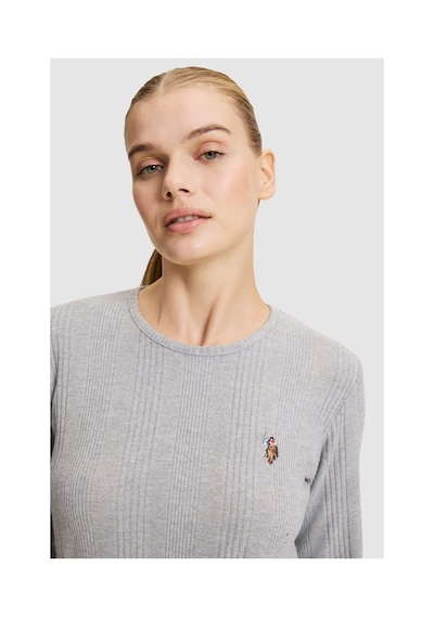 U.S. Polo Assn. Kadın Gri Pijama Takımı 50333655-vr024