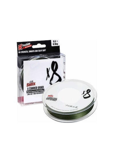 Sufix X8 İp Misina Green 0.148mm - 300m - 7.5kg