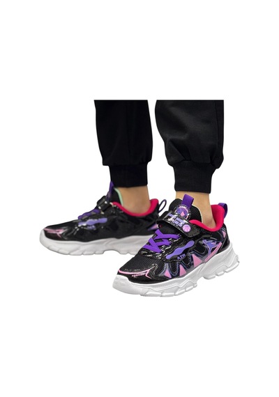 Fıero Mıen Kız Çocuk Okul Siyah-mor Günlük Spor Sneaker Ayakkabı Siyah-mor Siyah-mor Fıero Mıen Kız Çocuk Okul Siyah-mor Günlük Spor Sneaker Ayakkabı Siyah-mor Siyah-mor