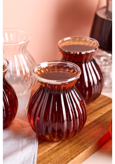 Perotti Nişantaşı 6lı Çay Bardağı Seti 200ml 40196 Şeffaf