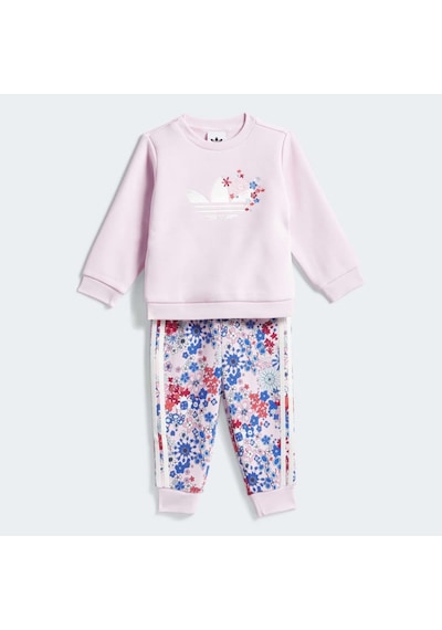 Adidas Kd1730 Crew Set Çocuk Eşofman Takımı Mor