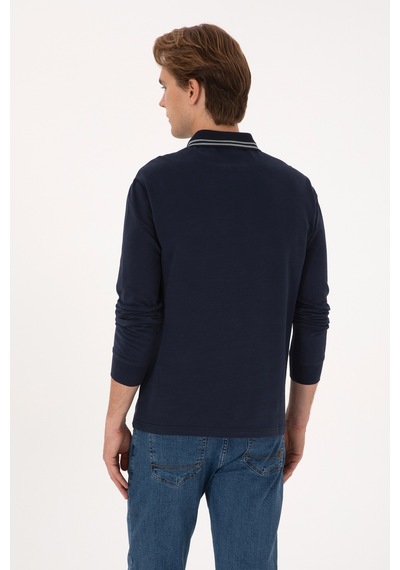 U.s. Polo Assn. Erkek Lacivert Sweatshirt 50308927-vr033 Lacıvert